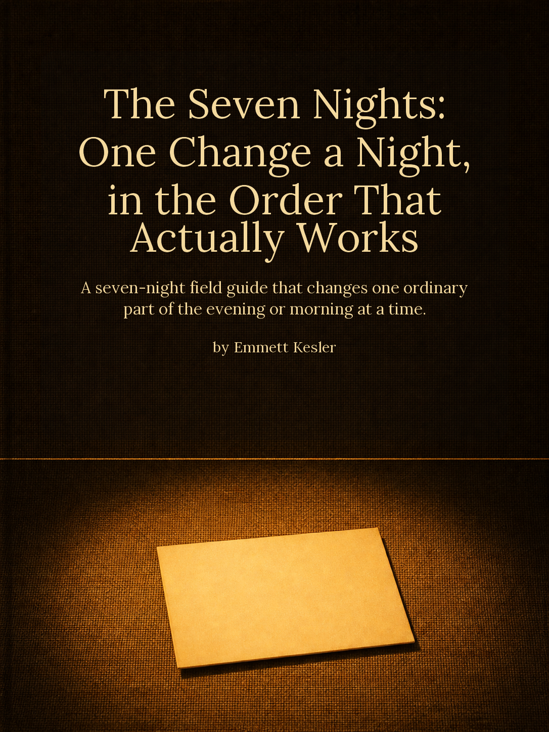 Cover of The Seven Nights printable PDF